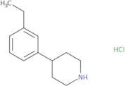 4-(3-Ethylphenyl)piperidine hydrochloride