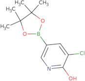 3-Chloro-5-(4,4,5,5-tetramethyl-1,3,2-dioxaborolan-2-yl)pyridin-2-ol