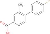 4-(4-Fluorophenyl)-3-methylbenzoic acid