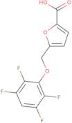 5-[(2,3,5,6-Tetrafluorophenoxy)methyl]furan-2-carboxylic acid