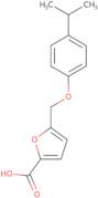 5-{[4-(Propan-2-yl)phenoxy]methyl}furan-2-carboxylic acid