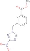 Methyl 3-[(3-nitro-1H-1,2,4-triazol-1-yl)methyl]benzoate