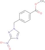 4-(3-Nitro-[1,2,4]triazol-1-ylmethyl)-benzoic acid methyl ester