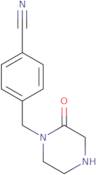 4-[(2-Oxopiperazinyl)methyl]benzenecarbonitrile