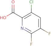 3-Chloro-5,6-difluoro-2-pyridinecarboxylic acid