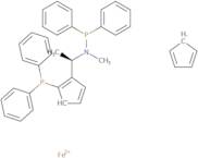 (S)-N-Methyl-N-diphenylphosphino-1-[(R)-2-(diphenylphosphino)ferrocenyl]ethylamine