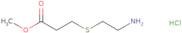 Methyl 3-[(2-aminoethyl)sulfanyl]propanoate hydrochloride