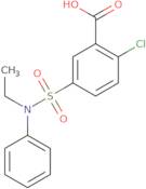 2-Chloro-5-[ethyl(phenyl)sulfamoyl]benzoic acid