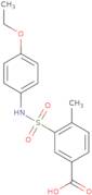 3-[(4-Ethoxyphenyl)sulfamoyl]-4-methylbenzoic acid