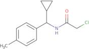 2-Chloro-N-[cyclopropyl(4-methylphenyl)methyl]acetamide