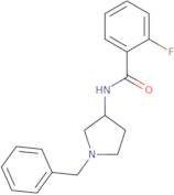 N-(1-Benzylpyrrolidin-3-yl)-2-fluorobenzamide