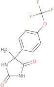 5-Methyl-5-[4-(trifluoromethoxy)phenyl]imidazolidine-2,4-dione