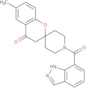 1'-(1H-Indazol-7-ylcarbonyl)-6-methylspiro[chromene-2,4'-piperidin]-4(3H)-one