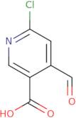 6-chloro-4-formylpyridine-3-carboxylic acid