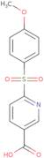 6-(4-Methoxybenzenesulfonyl)pyridine-3-carboxylic acid