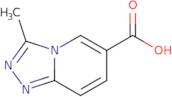 3-Methyl-[1,2,4]triazolo[4,3-a]pyridine-6-carboxylic acid