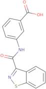3-[(1,2-Benzisothiazol-3-ylcarbonyl)amino]-benzoic acid