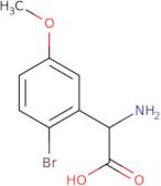 2-Amino-2-(2-bromo-5-methoxy-phenyl)acetic acid