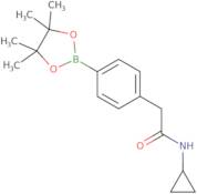 4-(N-Cyclopropylaminocarbonyl)methylphenylboronic acid pinacol ester