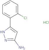 5-(2-Chloro-phenyl)-2H-pyrazol-3-ylaminehydrochloride