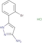 3-Amino-5-(2-bromophenyl)pyrazole HCl