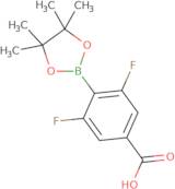 4-Carboxy-2,6-difluorophenylboronic acid pinacol ester