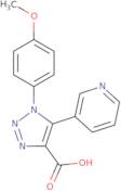 1-(4-Methoxyphenyl)-5-(3-pyridyl)triazole-4-carboxylic acid