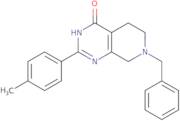 7-Benzyl-2-(4-methylphenyl)-3H,4H,5H,6H,7H,8H-pyrido[3,4-d]pyrimidin-4-one