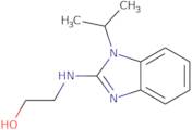 2-{[1-(Propan-2-yl)-1H-1,3-benzodiazol-2-yl]amino}ethan-1-ol