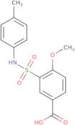 4-Methoxy-3-[(4-methylphenyl)sulfamoyl]benzoic acid