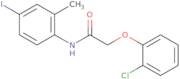 2-(2-Chlorophenoxy)-N-(4-iodo-2-methylphenyl)acetamide