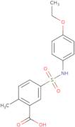 5-[(4-Ethoxyphenyl)sulfamoyl]-2-methylbenzoic acid