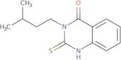 3-(3-Methylbutyl)-2-sulfanyl-3,4-dihydroquinazolin-4-one