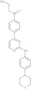 Ethyl 4-(2-(4-Morpholinophenylamino)pyrimidin-4-yl)benzoate