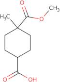 1-Methyl-cyclohexane-1,4-dicarboxylic acid monomethyl ester
