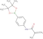 2-Methyl-N-[4-(4,4,5,5-tetramethyl-1,3,2-dioxaborolan-2-yl)phenyl]-2-propenamide