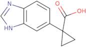 1-(1H-Benzimidazol-6-yl)-cyclopropanecarboxylic acid