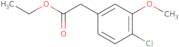 Ethyl 2-(4-chloro-3-methoxyphenyl)acetate