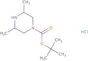 tert-Butyl (3S,5S)-3,5-dimethylpiperazine-1-carboxylate hydrochloride