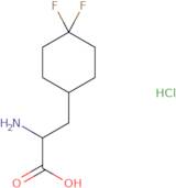 (2S)-2-Amino-3-(4,4-difluorocyclohexyl)propanoic acid HCl