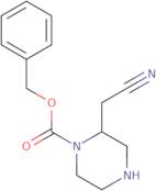 Benzyl (2R)-2-(cyanomethyl)piperazine-1-carboxylate
