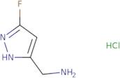 (5-Fluoro-1H-pyrazol-3-yl)methanamine hydrochloride