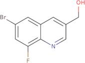 (6-Bromo-8-fluoro-3-quinolyl)methanol