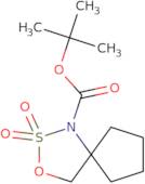 3-Oxa-2-thia-1-azaspiro[4.4]nonane 2,2-dioxide, N-Boc protected