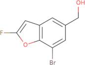 (7-Bromo-2-fluoro-benzofuran-5-yl)methanol