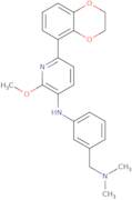 6-(2,3-Dihydro-1,4-benzodioxin-5-yl)-N-[3-[(dimethylamino)methyl]phenyl]-2-methoxy-pyridin-3-amine