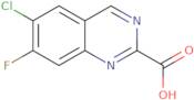 6-Chloro-7-fluoroquinazoline-2-carboxylic acid