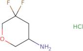 5,5-Difluorotetrahydropyran-3-amine hydrochloride