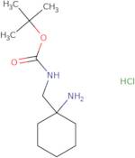 tert-Butyl N-[(1-aminocyclohexyl)methyl]carbamate hydrochloride