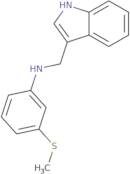 N-[(1H-Indol-3-yl)methyl]-3-(methylsulfanyl)aniline